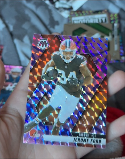 2025 Panini Mosaic #4 Jerome Ford — front