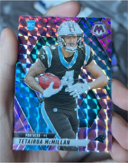 2025 Panini Mosaic #309 Tetairoa McMillan — front