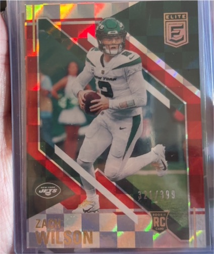 2021 Panini Donruss Elite #177 Zach Wilson Rookie — front