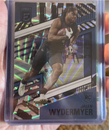 2022 Donruss Elite #129 Jalen Wydermyer — front