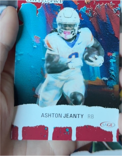 2025 Sage Artistry #1 Ashton Jeanty — front