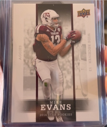 2014 Upper Deck Star Rookies #31 Mike Evans — front