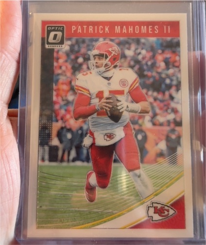 2018 Panini Donruss Optic #49 Patrick Mahomes II — front