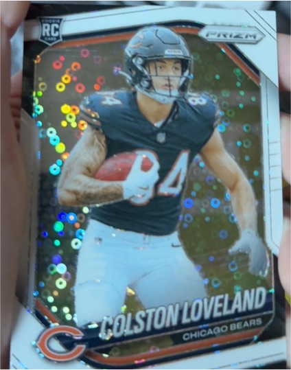 2025 Panini Prizm #319 Colston Loveland — front