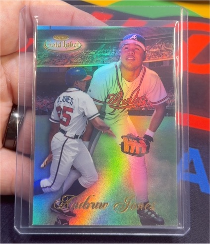 1998 Topps Gold Label Class 1 #17 Andruw Jones — front