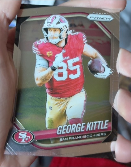 2025 Panini Prizm #94 George Kittle — front