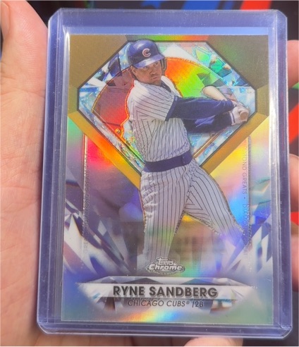 2022 Topps Chrome Update #DGC-58 Ryne Sandberg Diamond Greats — front