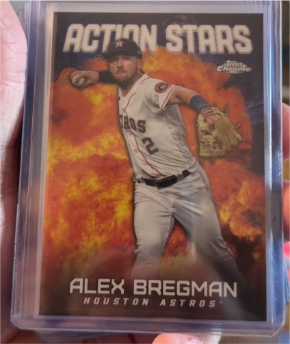 2023 Topps Chrome Update #ASC-27 Alex Bregman Action Stars — front