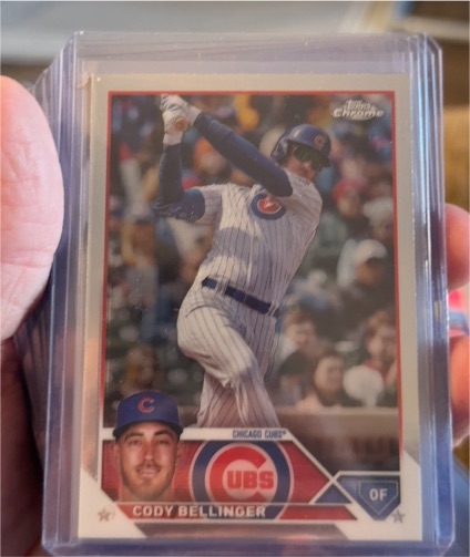 2023 Topps Chrome Update #USC78 Cody Bellinger — front