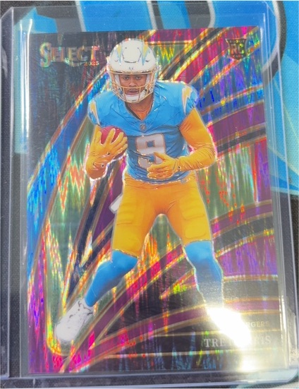 2025 Panini Select #201 Tre Harris Rookie — front
