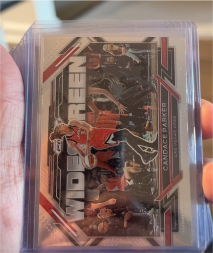 2023 Panini Prizm WNBA #4 Candace Parker Widescreen Insert — front