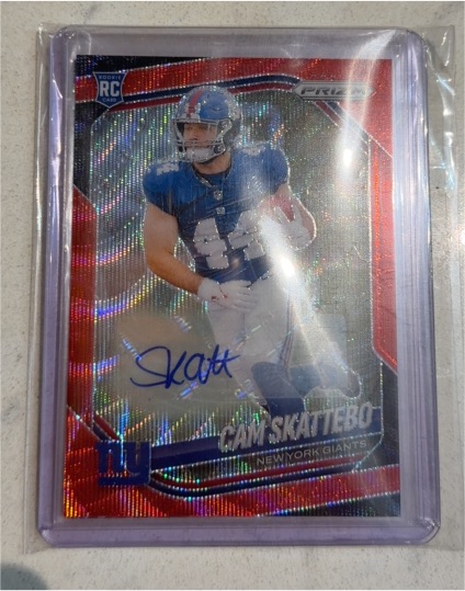 2025 Panini Prizm Football #363 Cam Skattebo — front
