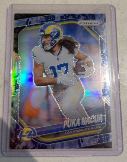 2025 Panini Prizm #205 Puka Nacua — front