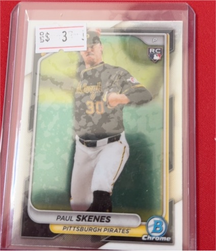 2024 Bowman Chrome #31 Paul Skenes — front