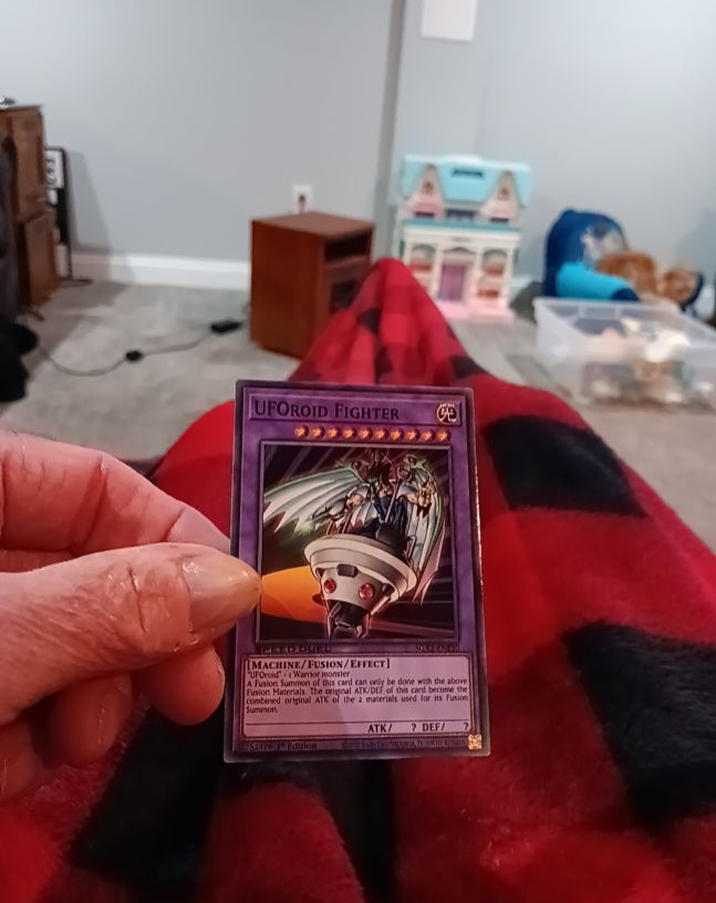 Yu-Gi-Oh! Cybernetic Revolution CRV-EN034 UFOroid Fighter — front