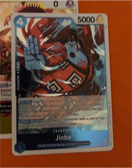 2022 One Piece Card Game The Best Vol. 2 #PRB02-007 Jinbe — front