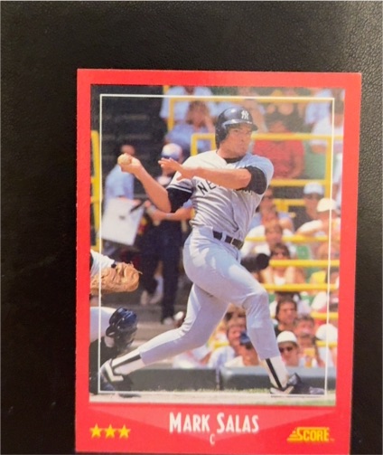 1988 Score #232 Mark Salas — front