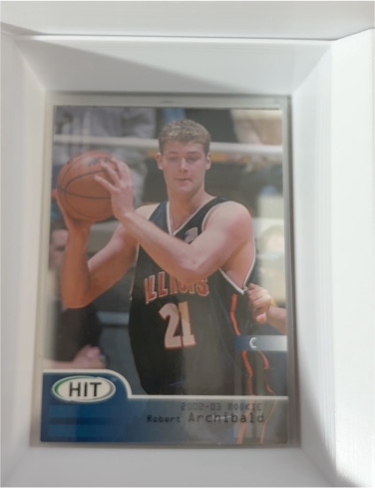 2002 Sage HIT #18 Robert Archibald — front
