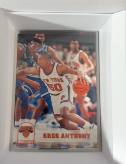 1993-94 NBA Hoops #143 Greg Anthony — front