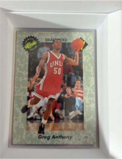1991 Classic Draft Picks #7 Greg Anthony — front
