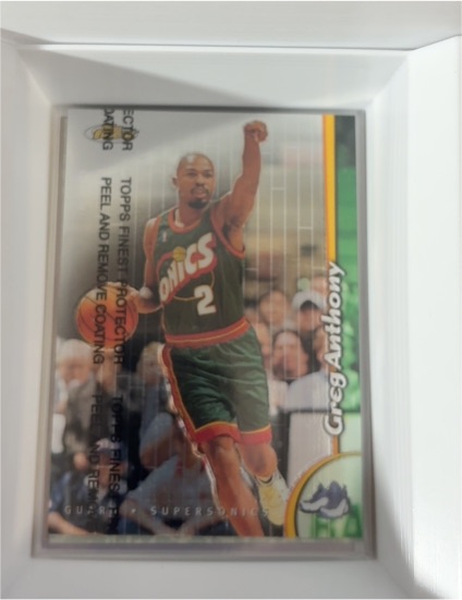 1998-99 Topps Finest #54 Greg Anthony — front