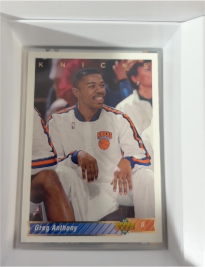 1992-93 Upper Deck #236 Greg Anthony — front