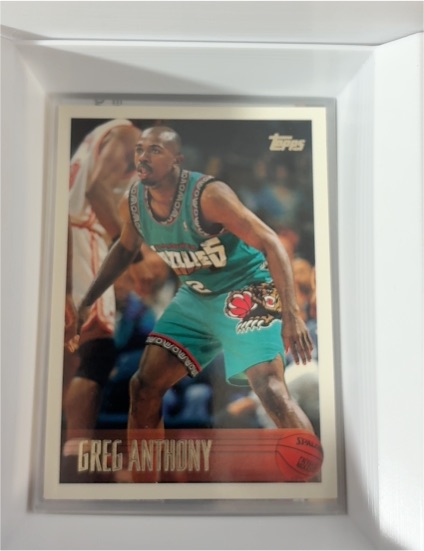 1996-97 Topps #187 Greg Anthony — front