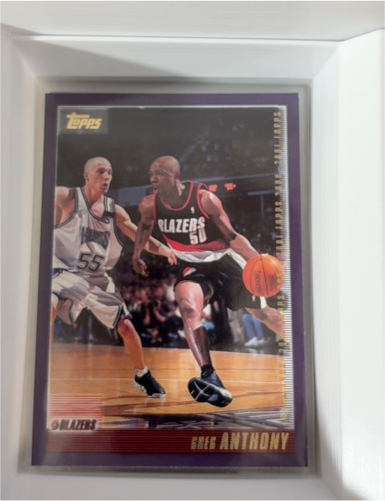 2000-01 Topps #78 Greg Anthony — front