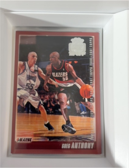 2000-01 Topps Tipoff #78 Greg Anthony — front