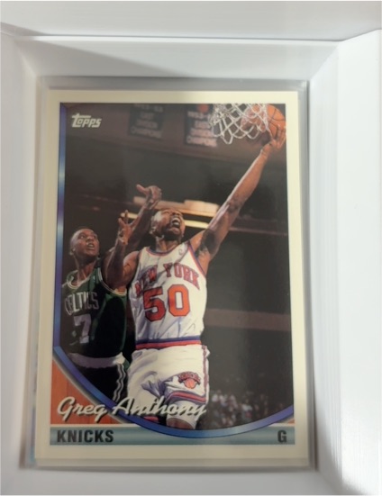 1993-94 Topps #375 Greg Anthony — front