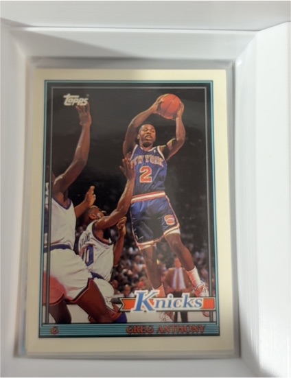 1992-93 Topps Archives #141 Greg Anthony — front
