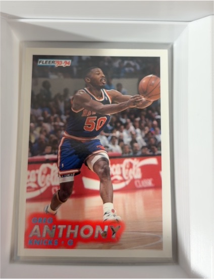 1993-94 Fleer #137 Greg Anthony — front
