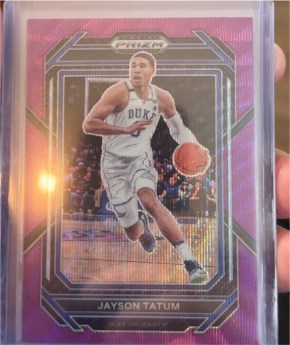 2023 Panini Prizm Draft Picks #51 Jayson Tatum — front