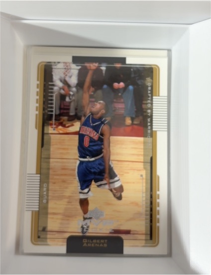 2001-02 Upper Deck MVP #211 Gilbert Arenas — front