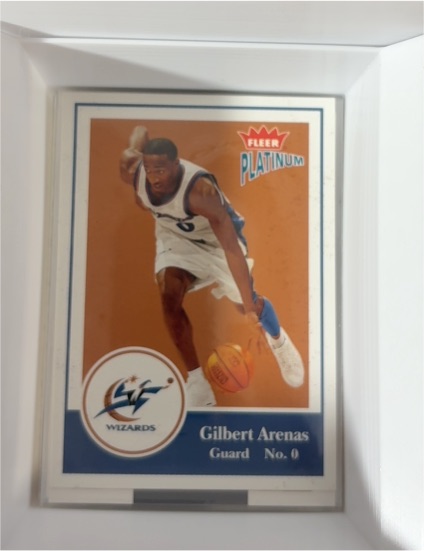 2003-04 Fleer Platinum #50 Gilbert Arenas — front