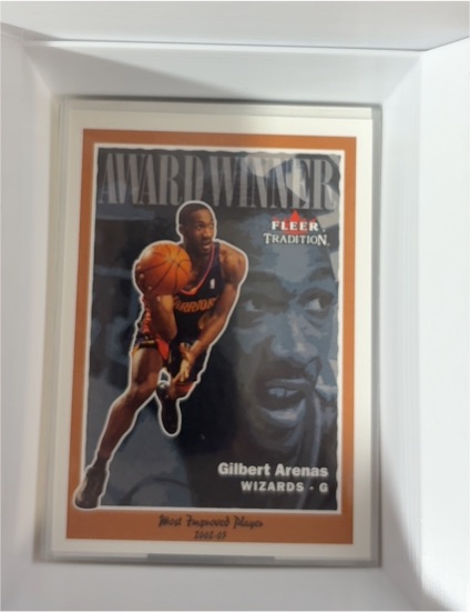 2003-04 Fleer Tradition #225 Gilbert Arenas — front