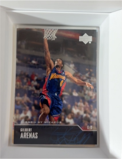 2003-04 Upper Deck #297 Gilbert Arenas — front