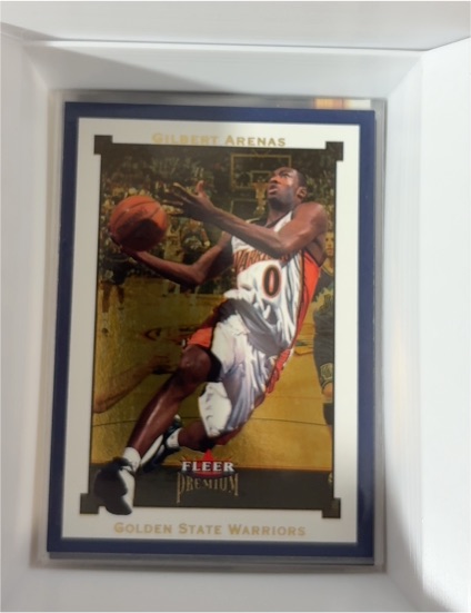 2002 Fleer Premium #43 Gilbert Arenas — front