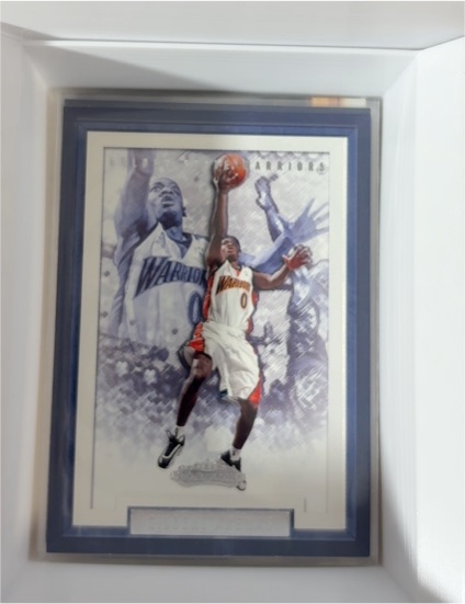 2002-03 Fleer Showcase #20 Gilbert Arenas — front