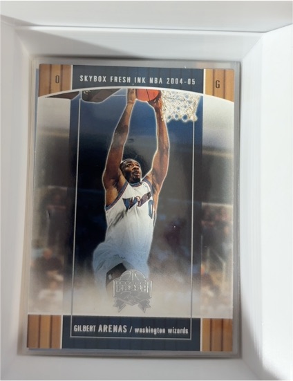 2004-05 SkyBox Fresh Ink #13 Gilbert Arenas — front