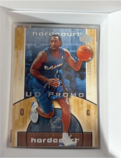 2005-06 Upper Deck Hardcourt #89 Gilbert Arenas — front