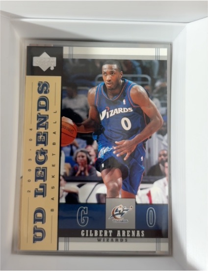 2003-04 Upper Deck Legends #88 Gilbert Arenas — front