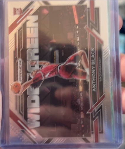 2023-24 Panini Prizm Draft Picks Widescreen #10 Anthony Black — front