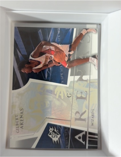 2003-04 Upper Deck SPx #89 Gilbert Arenas — front