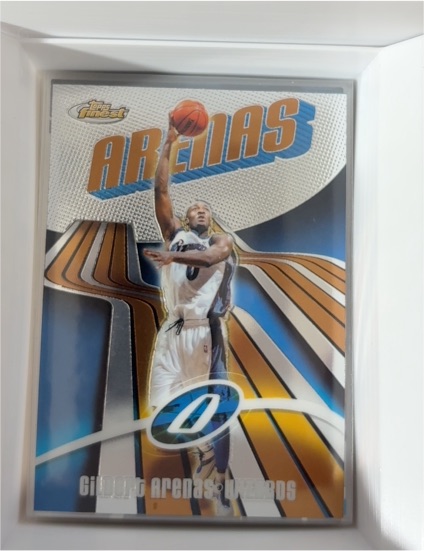 2003-04 Topps Finest #73 Gilbert Arenas — front