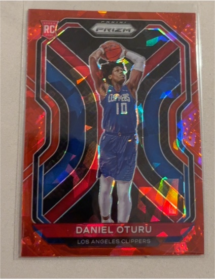 2020-21 Panini Prizm #279 Daniel Oturu — front