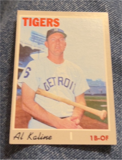 1970 Topps #640 Al Kaline — front