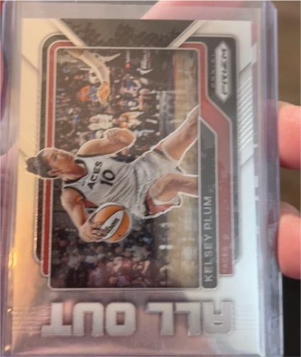 2023 Panini Prizm WNBA #9 All Out Kelsey Plum — front