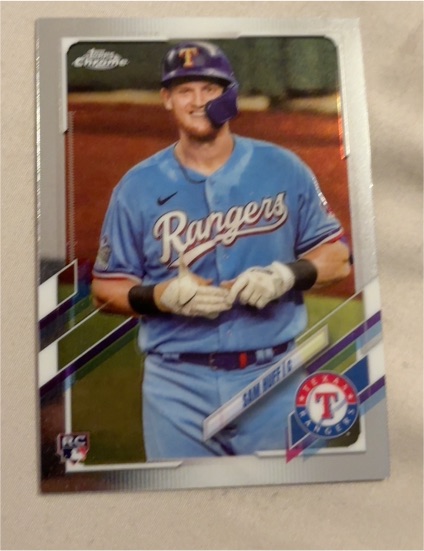 2021 Topps Chrome #81 Sam Huff — front