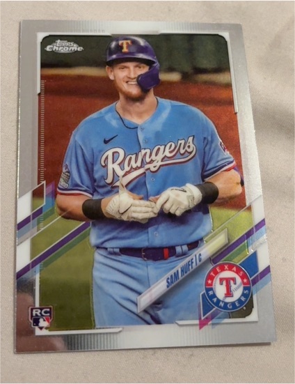 2021 Topps Chrome #81 Sam Huff — front